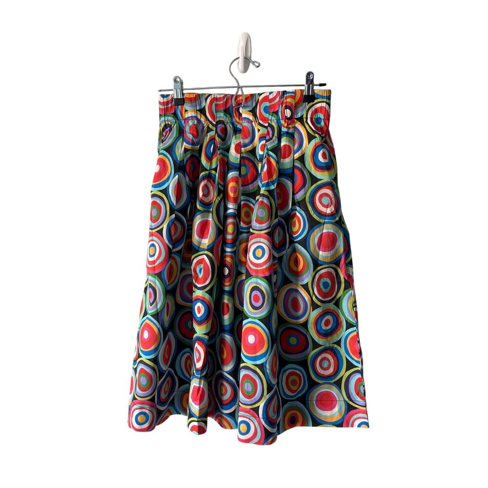 NWT Lesley Evers Dixie Pismo Multi Skirt Extra Small